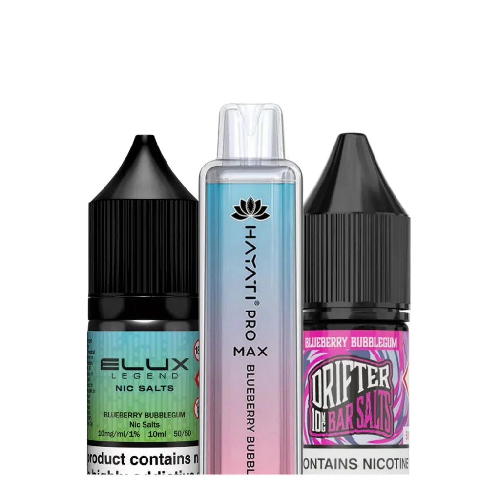 Blueberry Bubblegum Vape | Shop Elux, Hayati & Lost Mary